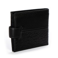 Мужской кожаный кошелек BE BRETTON 208V-L1 black