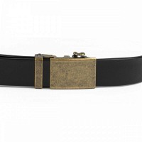 Мужской кожаный ремень автомат Vintage 20263