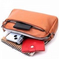 Молодежная женская кожаная сумка через плечо Vintage 22601 