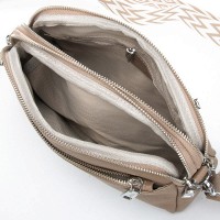 Женская кожаная сумка ALEX RAI 8960 khaki