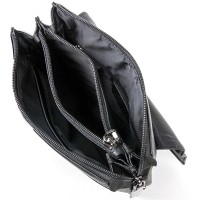 Мужская кожаная сумка через плечо BRETTON 5416-4 black
