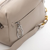 Женская кожаная сумка ALEX RAI 2044-9 l.beige