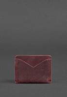 Кожаная визитница BlankNote 5.0 бордовая Crazy Horse BN-KK-5-VIN-KR