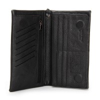 Мужской кожаный кошелек BE BRETTON 162-2 black