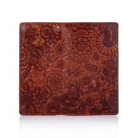 Кожаный бумажник Hi Art Mehendi Art WP-02-C18-1148-T005