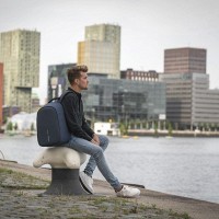 Рюкзак синий антивор XD Design Bobby Hero Regular Navy Blue (P705.295)