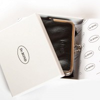 Женский кожаный кошелек Classik  DR. BOND WN-23-13 black
