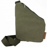 Мужская нагрудная сумка из коттона Wallaby 1136 хаки