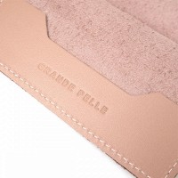 Кожаная обложка для паспорта GRANDE PELLE 11355 Бежевый