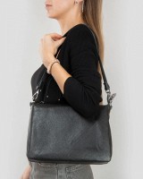 Женская кожаная сумка ALEX RAI 2087 black