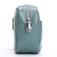 Женский молодежный кожаный клатч ALEX RAI 3801 blue