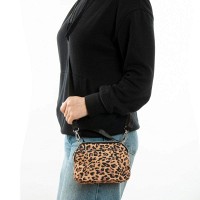 Летняя тканевая сумка Jielshi F056 leopard print