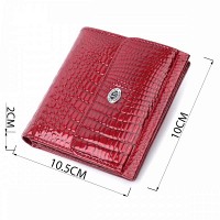 Женский лаковый кожаный кошелек ST Leather 22705 