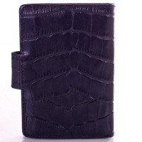 Кожаная визитница с тиснением Karya SHI0014-4KR