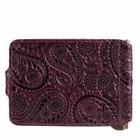 Зажим для купюр Hi Art «Buta Art» MC-01 Crystal Sangria