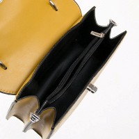Женский клатч из кожезаменителя FASHION 01-06 17057 yellow