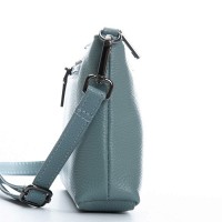 Женский молодежный кожаный клатч ALEX RAI 3092 blue