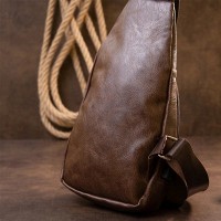 Мужская сумка слинг из кожзаменителя Vintage 20572