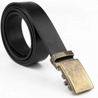 Мужской кожаный ремень автомат Vintage 20263