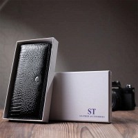Женский лаковый кожаный кошелек ST Leather 22716 