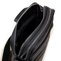Мужская кожаная сумка через плечо BRETTON 1670-6 black