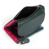 Женский кожаный кошелек Classik  DR. BOND WRS-239-1 green