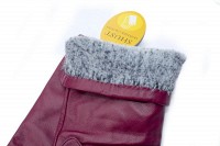 Женские кожаные длинные перчатки Shust Gloves 726