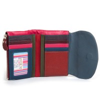 Женский кожаный кошелек Classik  DR. BOND WRS-239-1 wine red