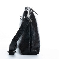 Женский молодежный кожаный клатч ALEX RAI 3092 black