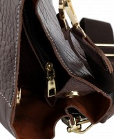 Женская коричневая сумка TRAUM 7236-14