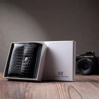 Женский лаковый кожаный кошелек ST Leather 22706 
