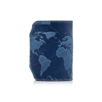 Картхолдер из кожи HiArt CH-03 Shabby Lagoon 7 wonders of the world