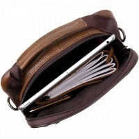 Мужская кожаная сумка через плечо Vintage 20392