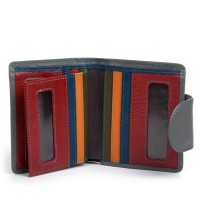 Женский кожаный кошелек Rainbow DR. BOND WRS-415-1 gray