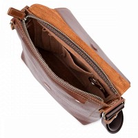 Мужская кожаная сумка через плечо Grande Pelle 11567