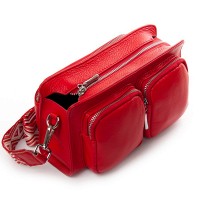 Женская кожаная сумка ALEX RAI 2051-9 red