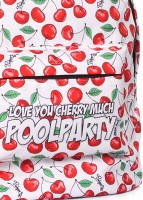 Женский текстильный рюкзак POOLPARTY backpack-cherry