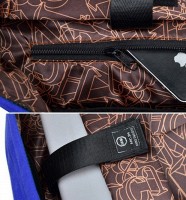 Холщовый рюкзак с этнической отделкой и отделением для ноутбука MCJH TRAUM