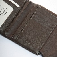 Женский кожаный кошелек Bright DR. BOND WS-239 gray