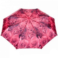 Женский зонт автомат Fulton Open-Close-4 L346 - Photo Rose Red (Красные розы)