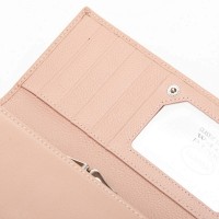 Женский кожаный кошелек Bright DR. BOND W46 pink purple