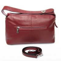 Женская кожаная сумка классическая ALEX RAI 91377 red