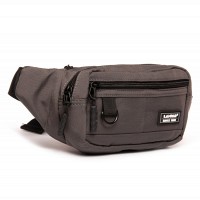 Мужская сумка на пояс Lanpad 19006 grey