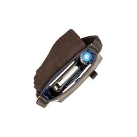 Мужская кожаная сумка Visconti 16071 Aspin (Oil Brown)