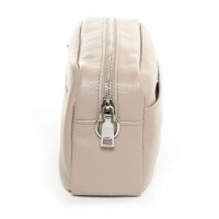 Молодежный клатч из кожи ALEX RAI 3801 pale grey