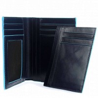 Кожаный кошелек Piquadro Blue Square (B2) PU3691B2R_BLU2