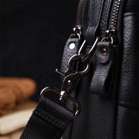 Кожаная мужская сумка через плечо Vintage 22247 