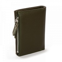 Женский кожаный кошелек Classik  DR. BOND WN-23-11 green