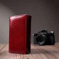 Женский лаковый кожаный кошелек ST Leather 22708 