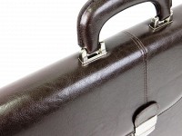 	Мужской портфель из кожзаменителя JPB TE-34 коричневый